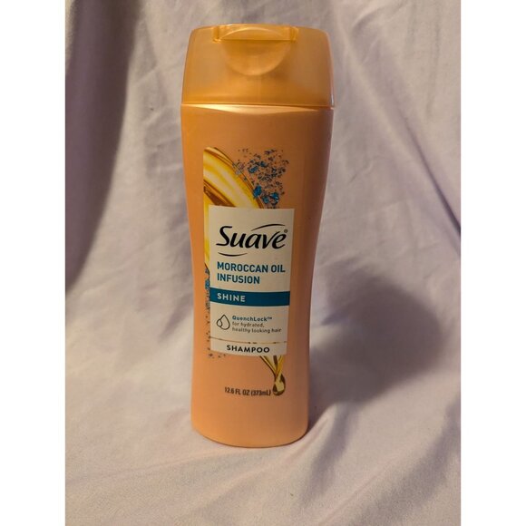 Suave Moroccan Oil Infusion Shine Shampoo & Conditioner Set 12.6 Fl Oz Each - Picture 2 of 5